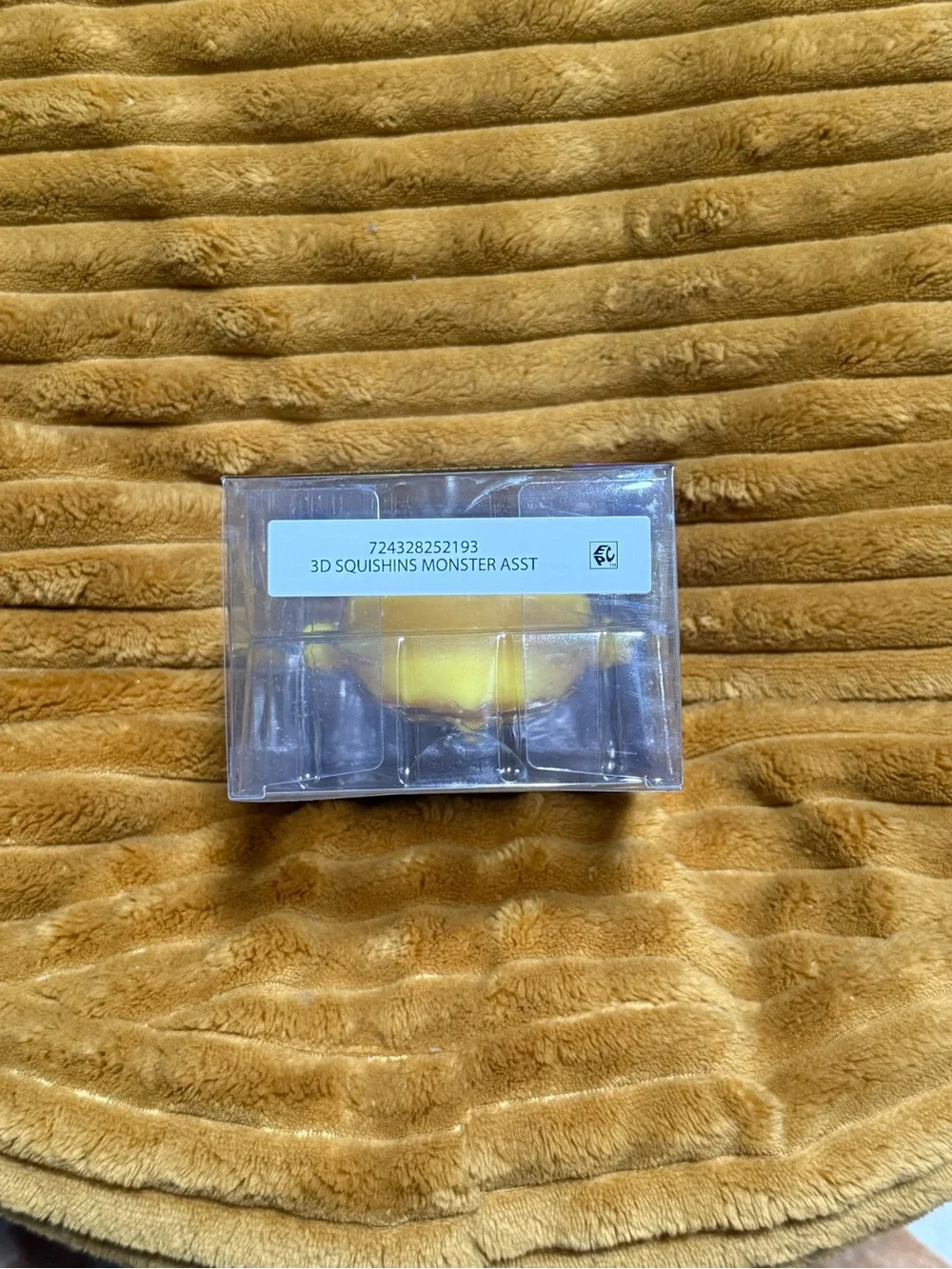Monsters Bob Yellow Squishy Toy